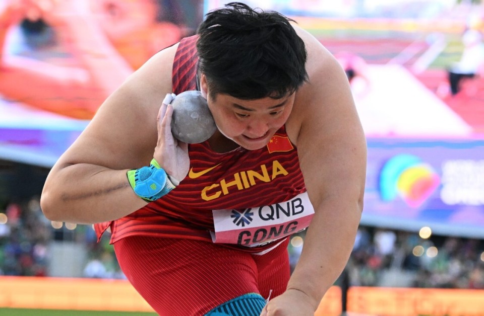 资格赛的比, 比赛日, 巩立姣排在